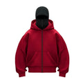 Crimson Core Zip Hoodie