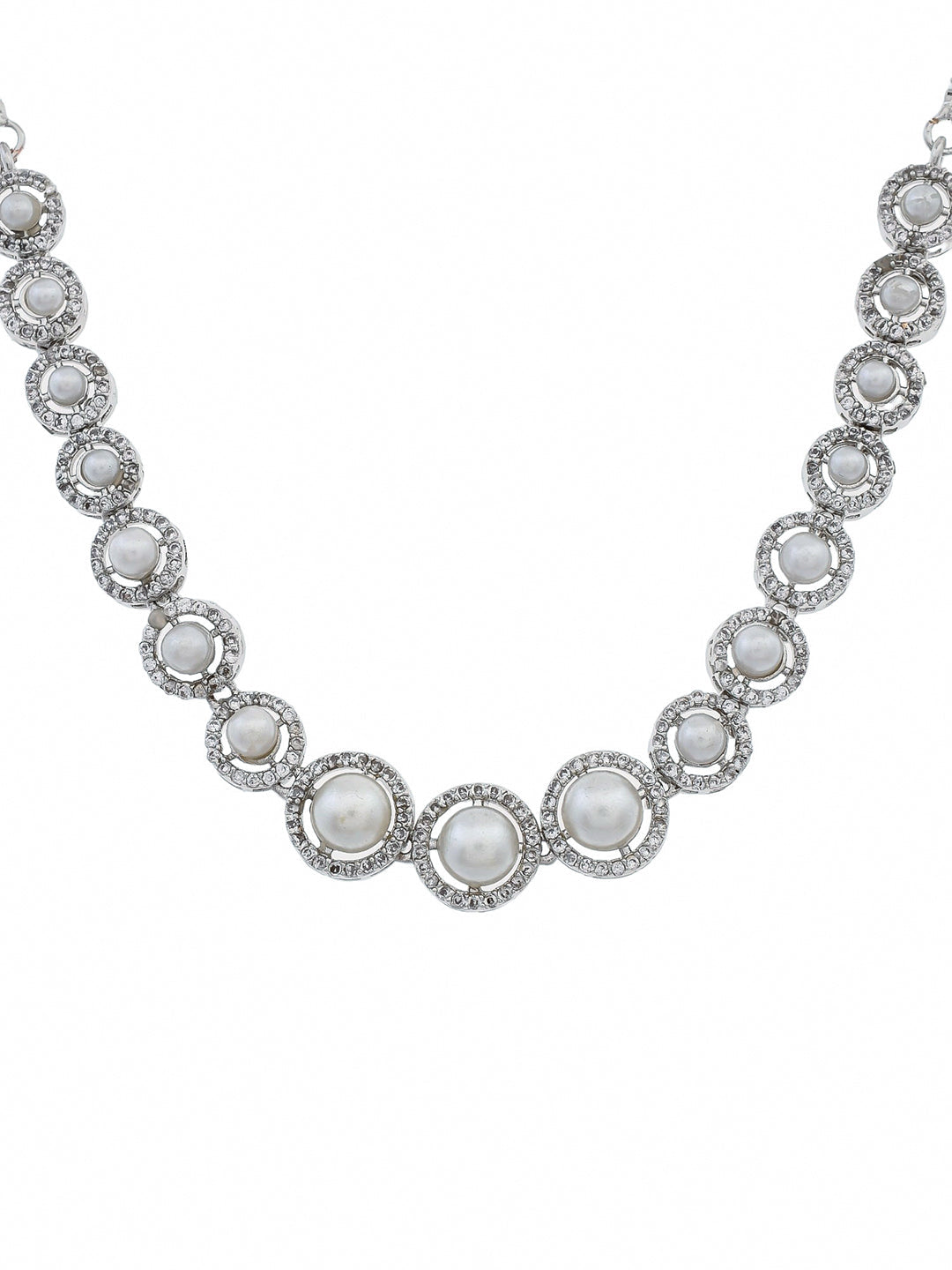 American Diamond Jewellery Set For Women/Girls