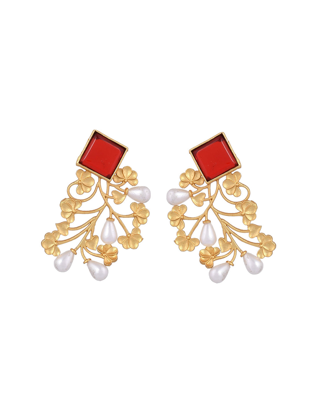 Gold Plated Drop and Dangle  Earring Women