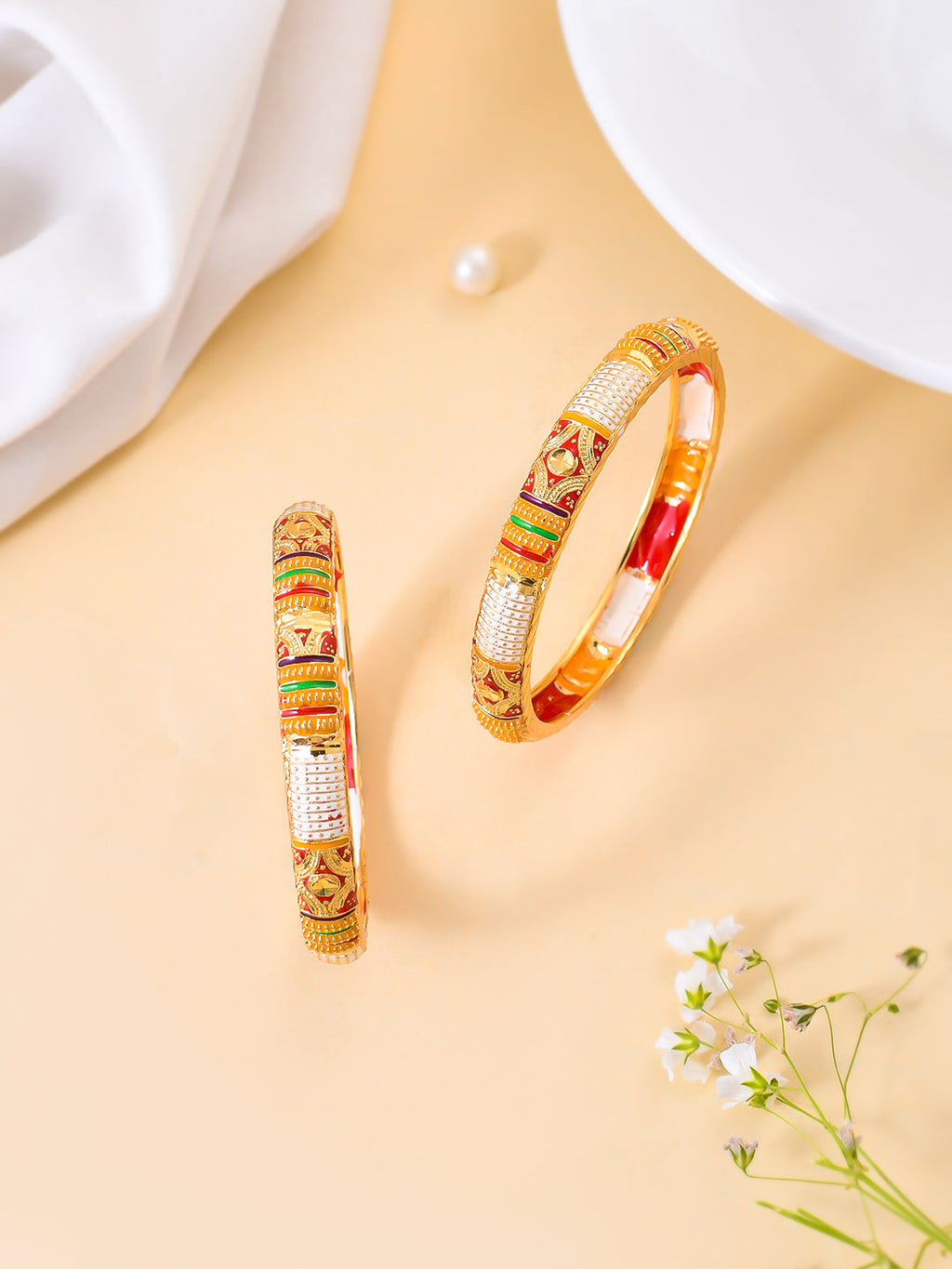 Gold-Plated Bangle For women |Traditinal & Daily Wear Jewellery