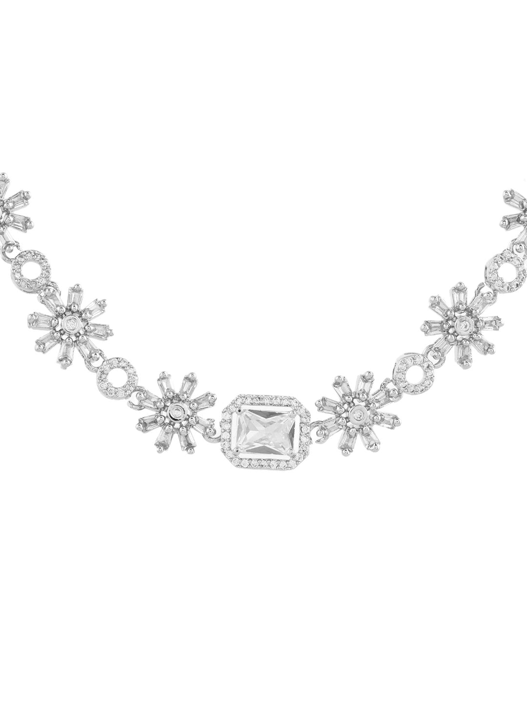 Beautiful American Diamond Classic AD Jewellery Set For Women | Ethnic Jewellery