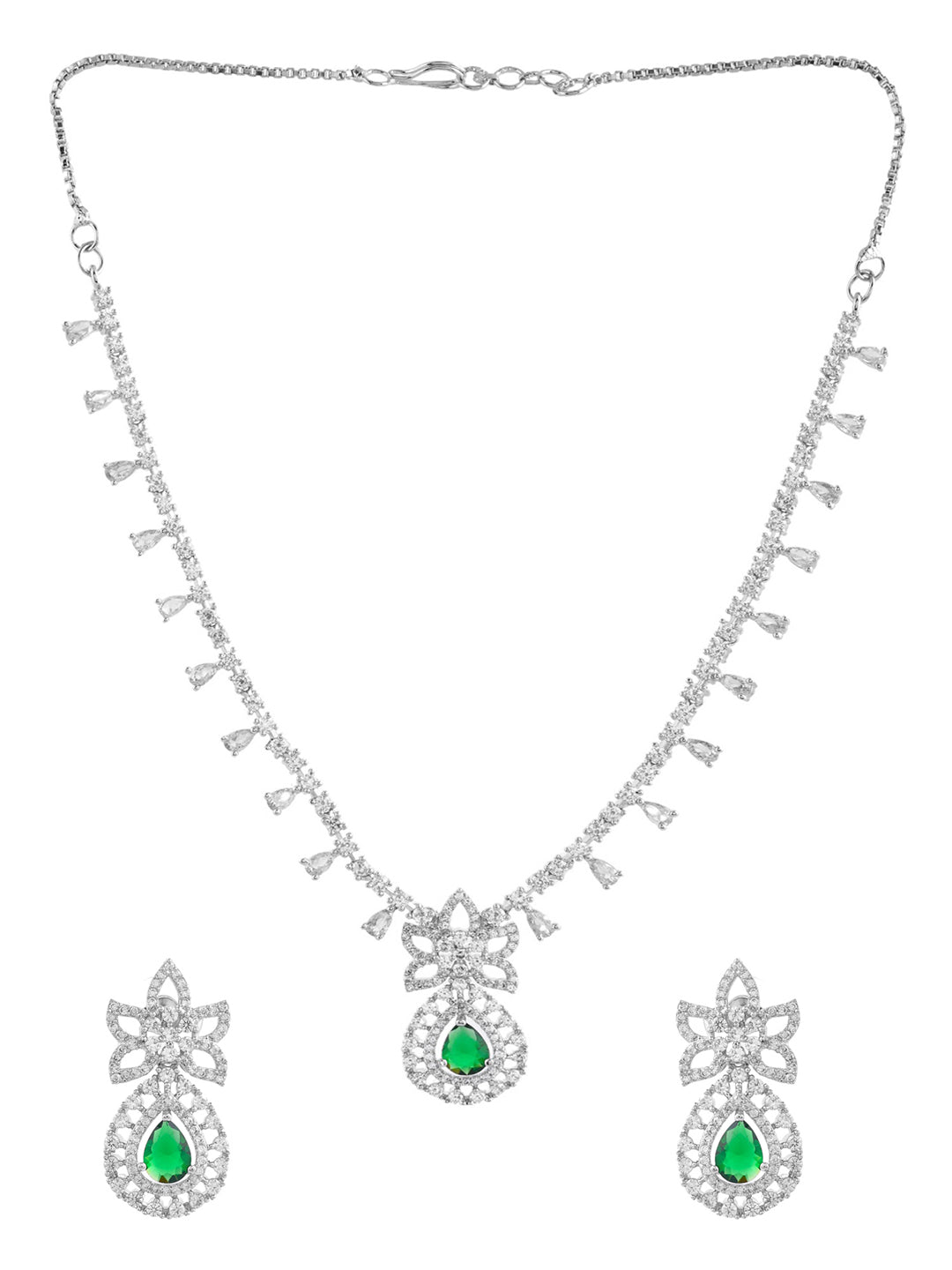 Beautiful American Diamond Jewellery Set For Women | Wedding Jewellery