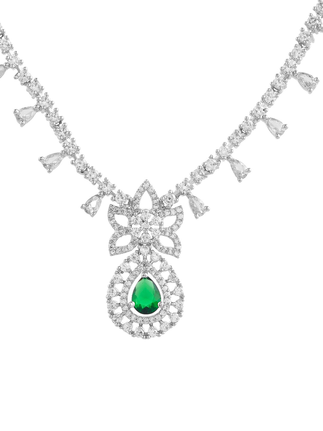 Beautiful American Diamond Jewellery Set For Women | Wedding Jewellery