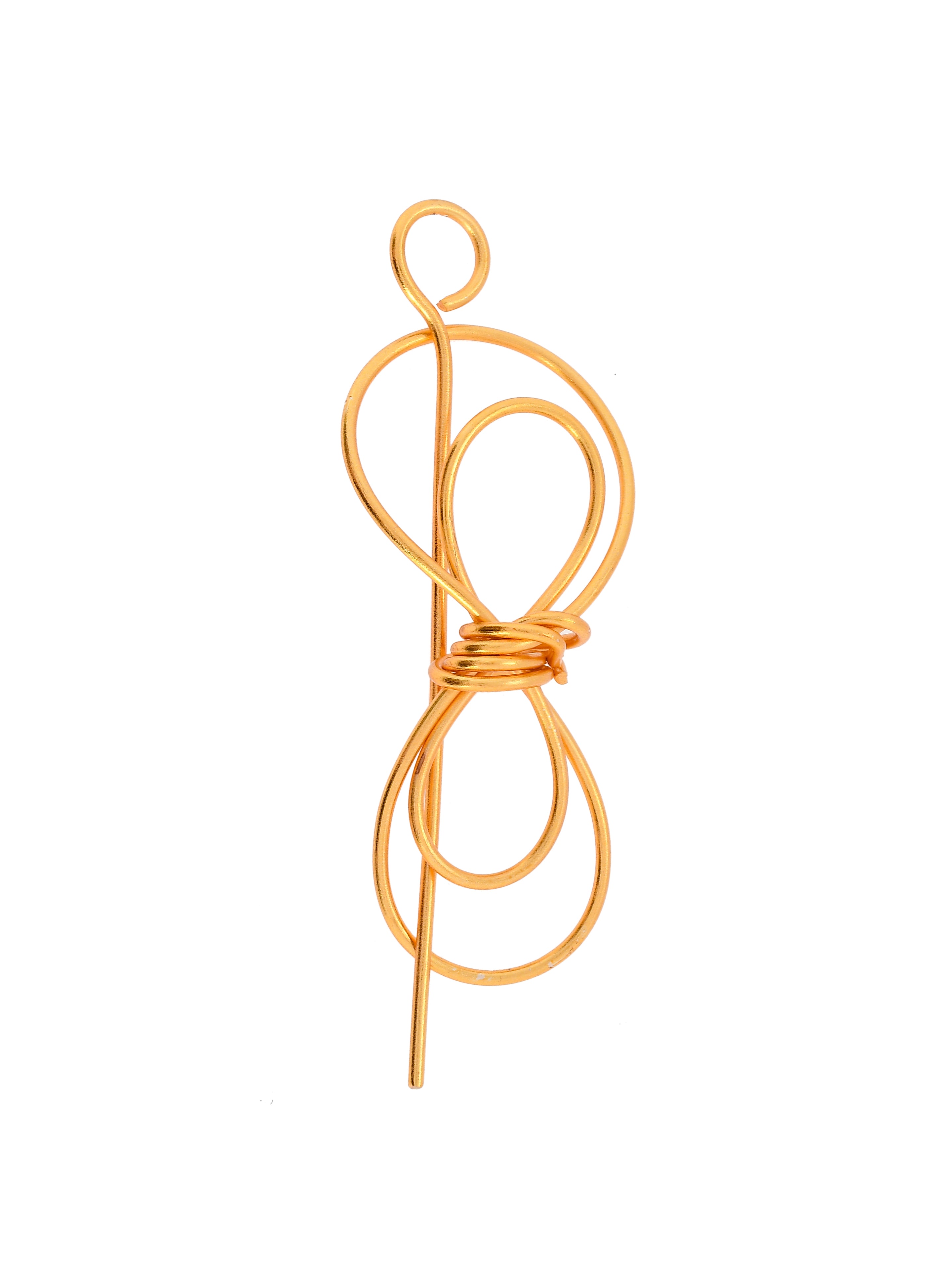 Gold plated Metalic Hair Bun Pin | Hair Accessories