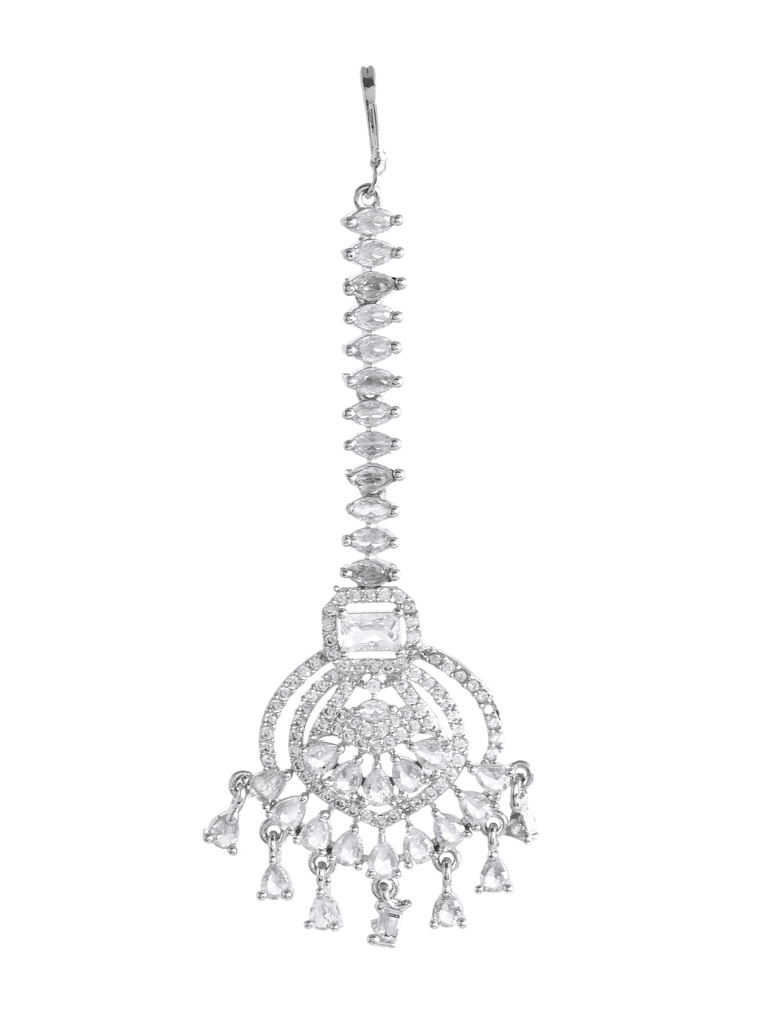 American Diamond Maang Tikka For Women | Party & Bridal Accessorie