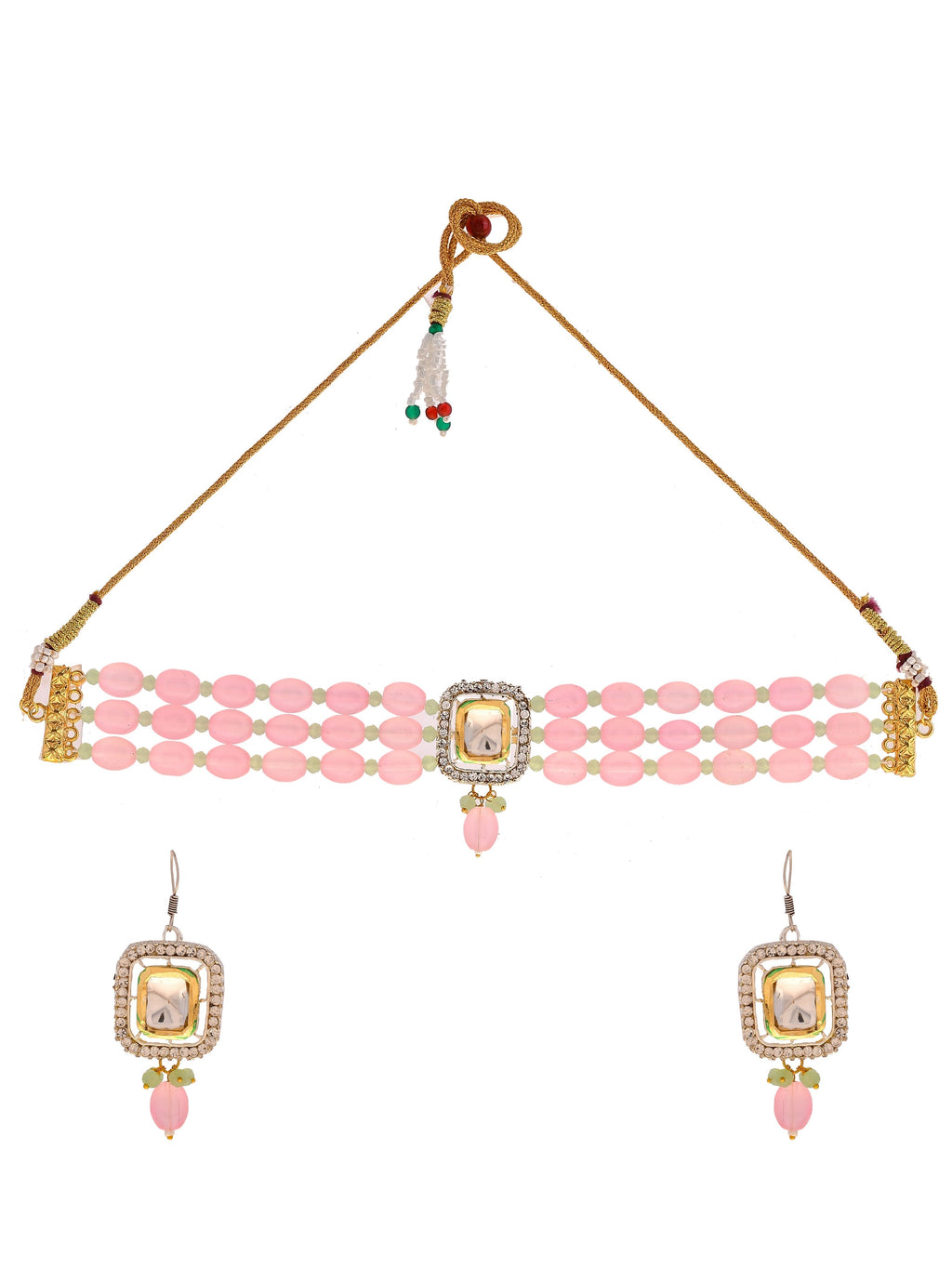 Kundan Choker Jewellery Set | Pearl Jewellery Set For Women